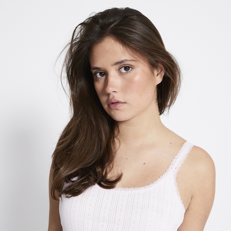 Tanktop "Pointelle Tank Top" Tanktop "Pointelle Tank Top"